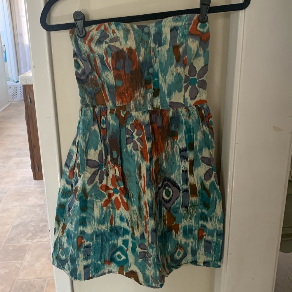 Strapless Sweetheart Summer Sun Dress